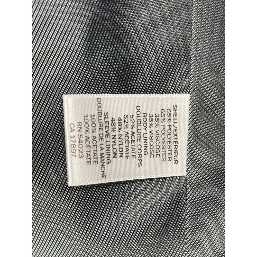 Banana Republic Blazer Suit Jacket‎ Men Size 38 Gray Stripe